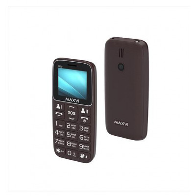 Мобильный телефон Maxvi B110,2 sim-карты,1000мАч,коричневый