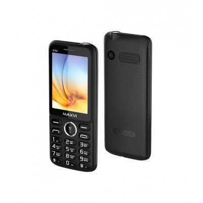 Мобильный телефон Maxvi K15n, 2 sim-карты, 1400mAh, Black