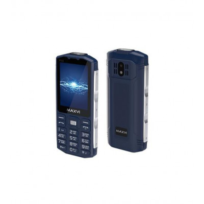Мобильный телефон Maxvi P101, 2 sim-карты, 3800mAh, Blue