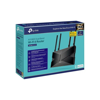 TP-Link Archer AX23 Роутер двухдиапазонный гигабитный, AX1800 с поддержкой Mesh, Wi-Fi 6