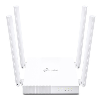 TP-Link Archer C24 Роутер двухдиапазонный, 433 Мбит/с, AC750, 4 антенны, белый