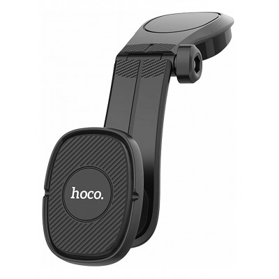 Автодержатель Hoco CA61 Lotto, магнитный, на панель, черный