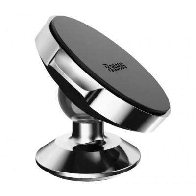 Автодержатель Baseus Small Ears Series (SUER-B01), магнитный, крепится на 3M скотч, черный