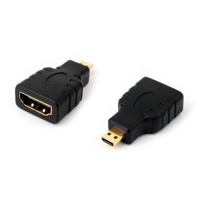 Адаптер - переходник Smartbuy micro HDMI M - HDMI F (A116), черный