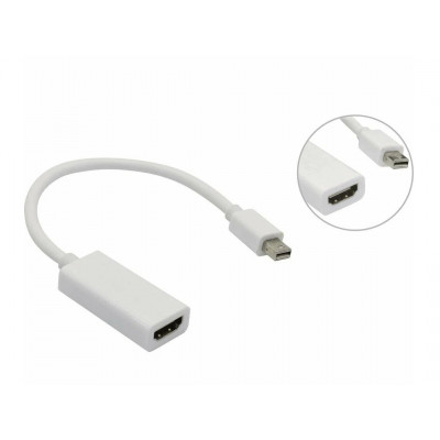 Адаптер - переходник Smartbuy mini Displayport M - HDMI F (A132), белый