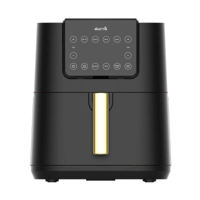 Аэрогриль Deerma DEM-KZ120W, 1500W, 7.5L, сенсорное, дисплей, 8 режимов, черный