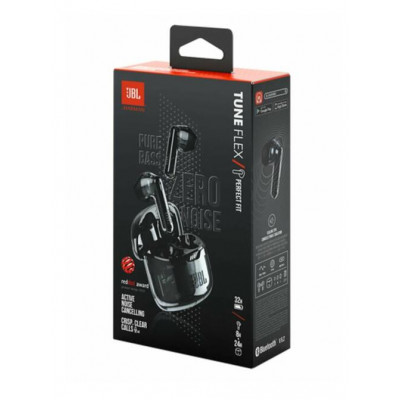 Беспроводные наушники JBL Tune Flex внутриканальные, сенсорные, микрофон, BT5.3, ANC, IPX4, черный