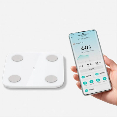 Весы напольные Xiaomi Mijia Body Composition Scale S400 (MJTZC01YM), белый