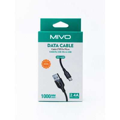 Кабель для зарядки MIVO MX-44M Micro USB 1 метр