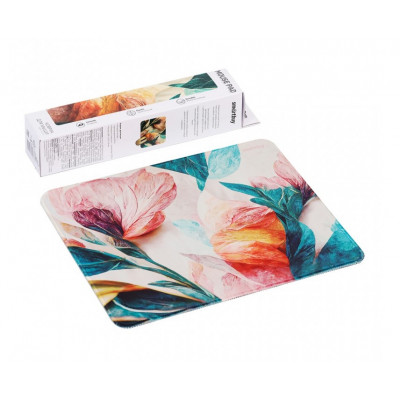 Коврик Smartbuy Flowers S-size (SBMP-107-FL), принт