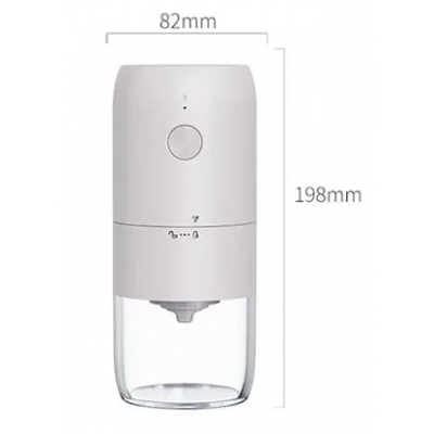 Кофемолка электрическая Xiaomi Circle Joy Electric Coffee Grinder KMDJ-2A, белый
