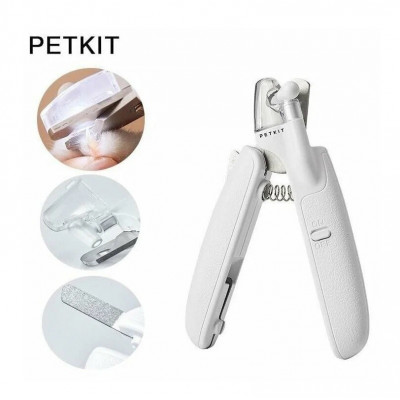 Машинка для стрижки когтей животным Xiaomi Petkit Nail Clipper LED (с подсветкой), белый