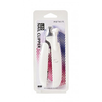 Машинка для стрижки когтей животным Xiaomi Petkit Nail Clipper LED (с подсветкой), белый