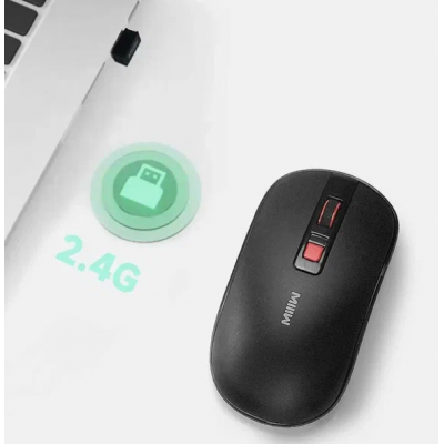 Мышь беспроводная MIIIW Wireless Mouse Lite (MW23M21), черный