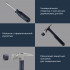 Набор инструментов Xiaomi Hoto Manual Tool Set (QWSGJ002), серый Набор инструментов Xiaomi Hoto Manual Tool Set (QWSGJ002), серый