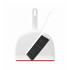 Набор щетка с совком для уборки Xiaomi YIJIE Mini Broom Dustpan Combination, белый Набор щетка с совком для уборки Xiaomi YIJIE Mini Broom Dustpan Combination, белый