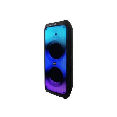 Напольная портативная колонка Mivo MD-102 1200W, BT5.0, USB, microSD, FM, AUX, RGB, 7200 mAh, черный