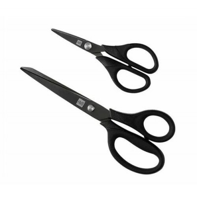 Ножницы набор Xiaomi Huo Hou Titanium Stationery Scissors (2 шт.) HU0030, черный