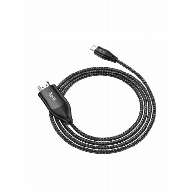 Переходник Hoco UA16 TypeC to HDTV, металлик Переходник Hoco UA16 TypeC to HDTV, металлик