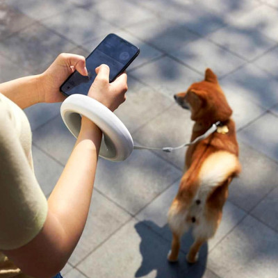 Поводок Moestar Ufo Pet Leash 2 Plus, белый