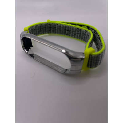 Ремешок нейлоновый Xiaomi Mi Band 3/4 Green