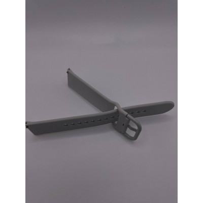 Ремешок силиконовый 20 мм, для смарт часов, Light Gray