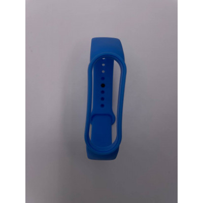 Ремешок силиконовый Mi Band 5/6 Васильковый