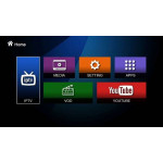 Цифровой эфирный ресивер Tiger T2 IPTV ULTRA, кабельный IPTV, чёрный (LAN разъём)