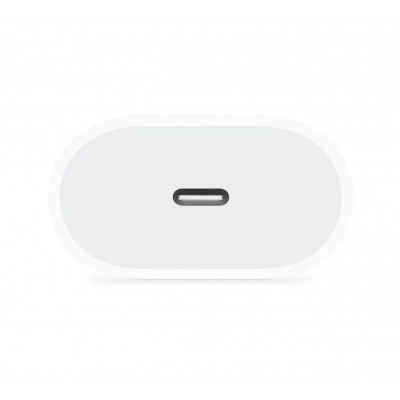 Зарядное устройство Apple A2347 20W USB-C (MUVV3ZM/A) Original, белый Зарядное устройство Apple A2347 20W USB-C (MUVV3ZM/A) Original, белый