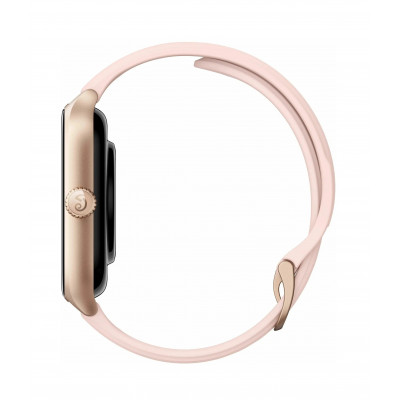 Смарт часы Amazfit GTS 4 A2168, AMOLED, 390x450, 5 ATM, с поддержкой звонков, Rosebud Pink