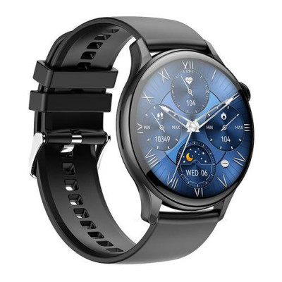 Смарт часы Hoco Watch Y10 Pro, AMOLED, 466×466, IP68, Bluetooth, с поддержкой звонков, Black