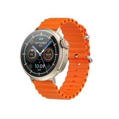 Смарт часы Hoco Watch Y18, IPS, 360х360, IP67, Bluetooth, с поддержкой звонков, Gold