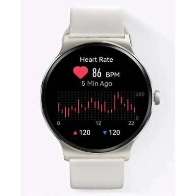 Смарт часы Xiaomi Haylou Smart Watch Solar Lite,TFT, 240х240, IP68, Global, Silver