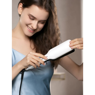 Стайлер для выпрямления и создания волны Xiaomi Enchen Hair Curler Pro EU, белый