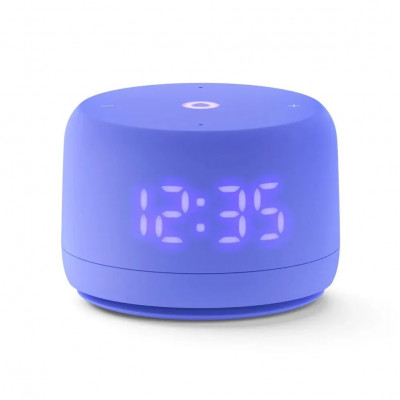 Яндекс Станция Лайт 2 6W, BT5.0, WiFi 2.4/5 ГГц, Алиса на YaGPT, LED, часы (YNDX-00026VIO), фиолет.