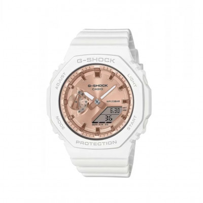 Часы Casio G-Shock GMA-S2100MD-7ADR противоударные, водозащита (до 200м), подсветка, розовое золото