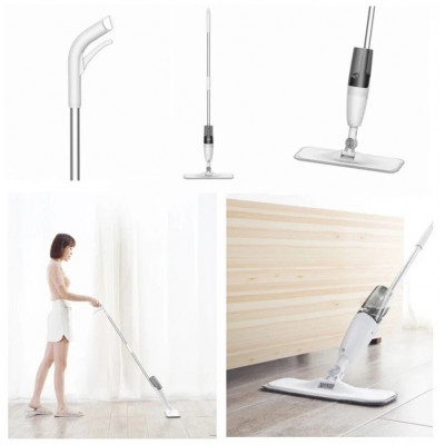 Швабра с распылителем Xiaomi Deerma Water Spray Mop TB500/TB800, белый