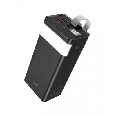 Внешний аккумулятор, Power Bank 40000 mAh Hoco J86 PowerMaster, фонарь, черный
