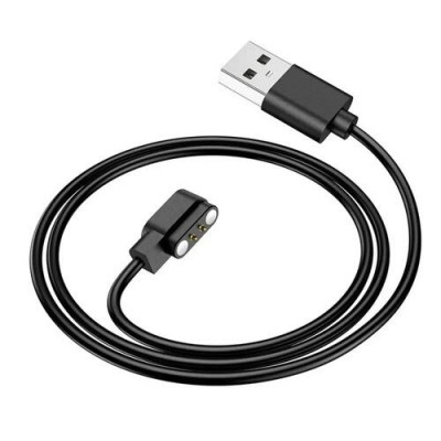 USB кабель для зарядки смарт-часов HOCO Y20 магнитный, черный