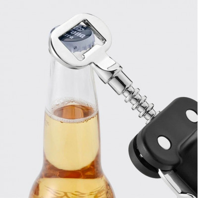 Штопор Circle Joy Corkscrew двухрычажная конструкция (CJ-KP04), стальной-черный