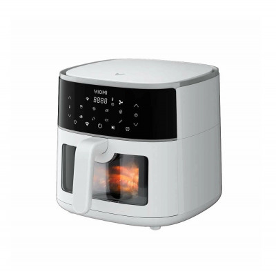 Аэрогриль Viomi Smart Air Fryer Pro 6L, 1500W, Wi-Fi, Mi Home, дисплей (VXAF0601-EW), белый