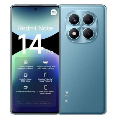 Смартфон Xiaomi Redmi Note 14 Pro 8/256Gb, Blue RU