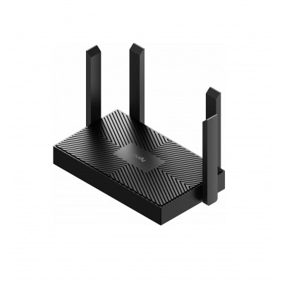 Cudy WR1500 Роутер двухдиапазонный гигабитный Wi-Fi 6, AX1500, 2.4/5ГГц*10/100/1000Мбит/с, черный