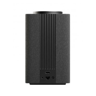 Яндекс Станция Макс 65W, BT5.0, Wi-Fi, Zigbee, Алиса, LED, часы, HDMI, AUX (YNDX-00053K), черный