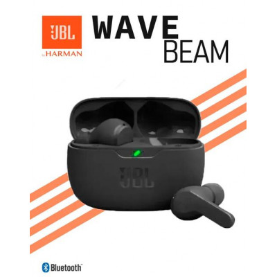 Беспроводные наушники JBL Wave Beam внутриканальные, сенсорные, микрофон, BT5.2, IP54, черный