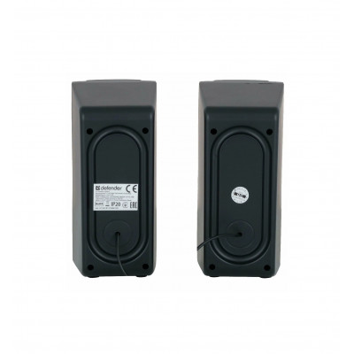 Компьютерная акустика, колонки Defender Aurora S8 (65408), 2.0, мощность 8 Вт, USB, черный