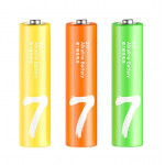 Батарейка Xiaomi ZMI Rainbow ZI7 тип AAA 40 шт. (цветные мини пальчиковые), упаковка