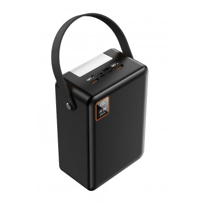 Внешний аккумулятор, Power Bank 80000 mAh Topomax TPB-F103, 22.5W, QC3.0, фонарь, черный