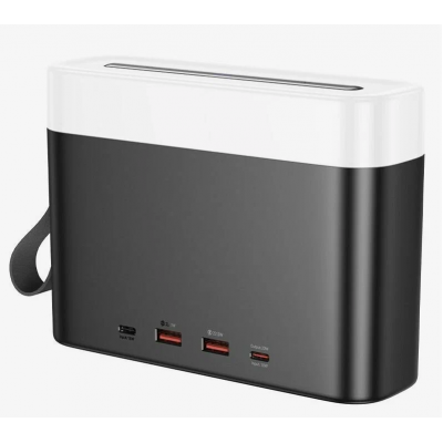 Внешний аккумулятор, Power Bank 50000 mAh Hoco J94A, Masterful, 22.5W, фонарь, черный