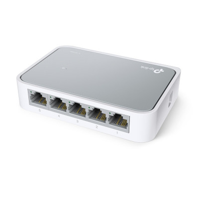 Неуправляемый коммутатор 5 портов TP-Link TL-SF1005D 100 Мбит/сек, белый